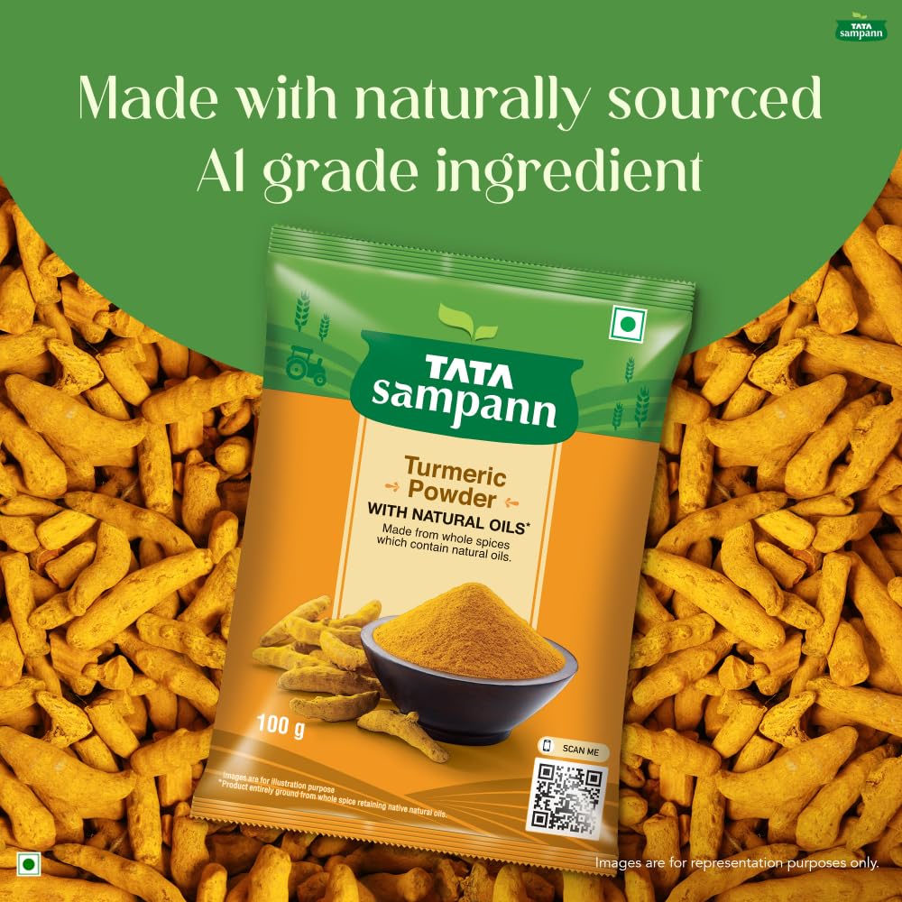 Tata Sampann Turmeric Powder With Natural Oils, 200g - Image 3