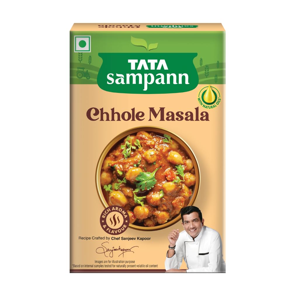 Tata Sampann Chhole Masala with Natural Oils, 100g