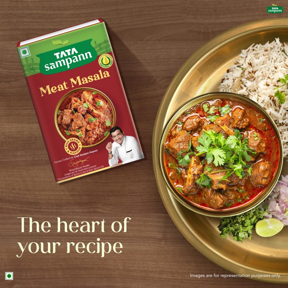 Tata Sampann Meat Masala with Natural Oils, 100g, - Image 3