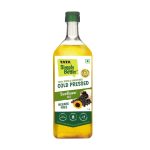 Tata Unrefined Cold Pressed Sunflower Oil 1L