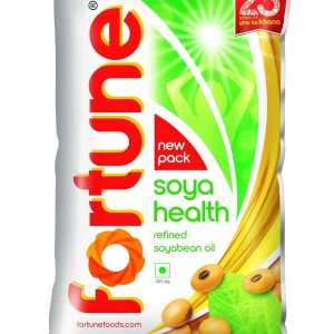 Fortune Refined Soybean Oil, 910g+91g/870gm Pouch