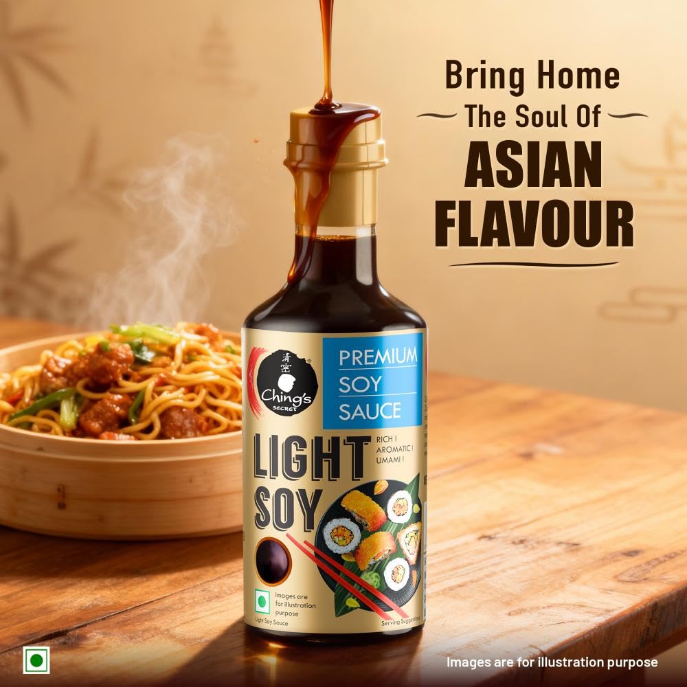 Chings Premium Light Soy Sauce for Cooking | 500g - Image 3