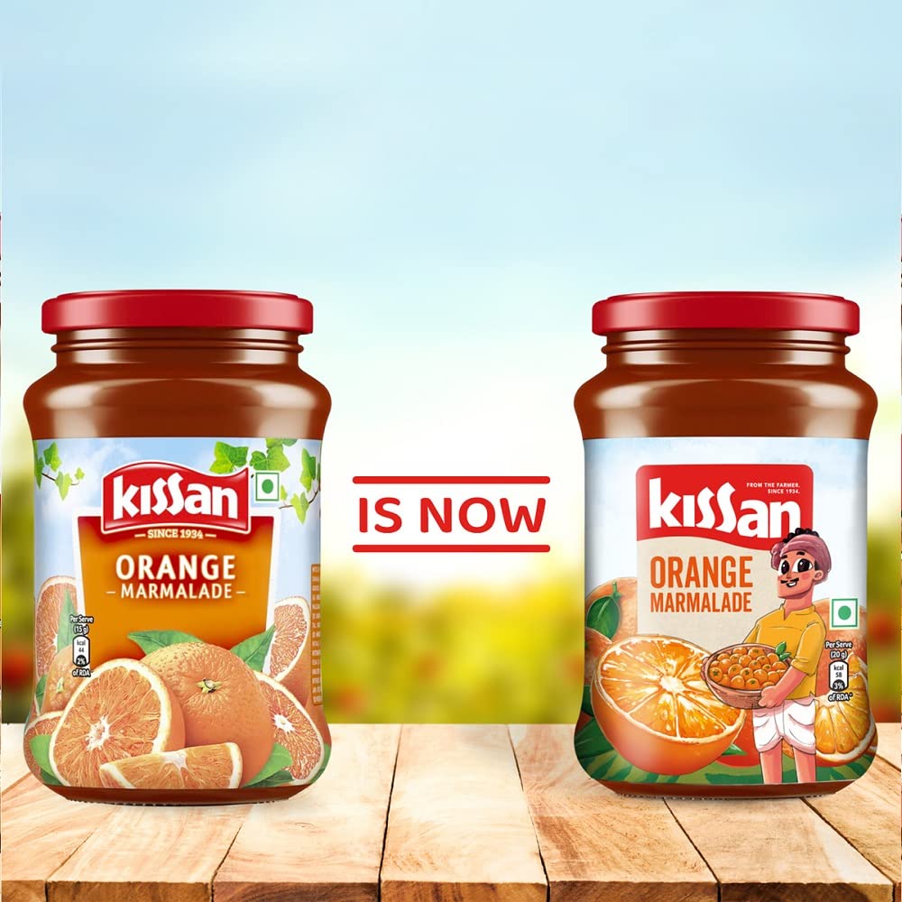 Kissan Orange Marmalade Jam, 500g - Image 2