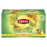 Lipton Honey Lemon Green Tea Bags, 25 Pieces