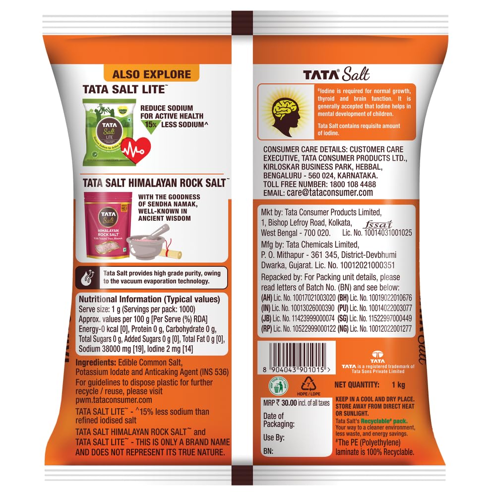 Tata Salt 1 Kg - Image 3