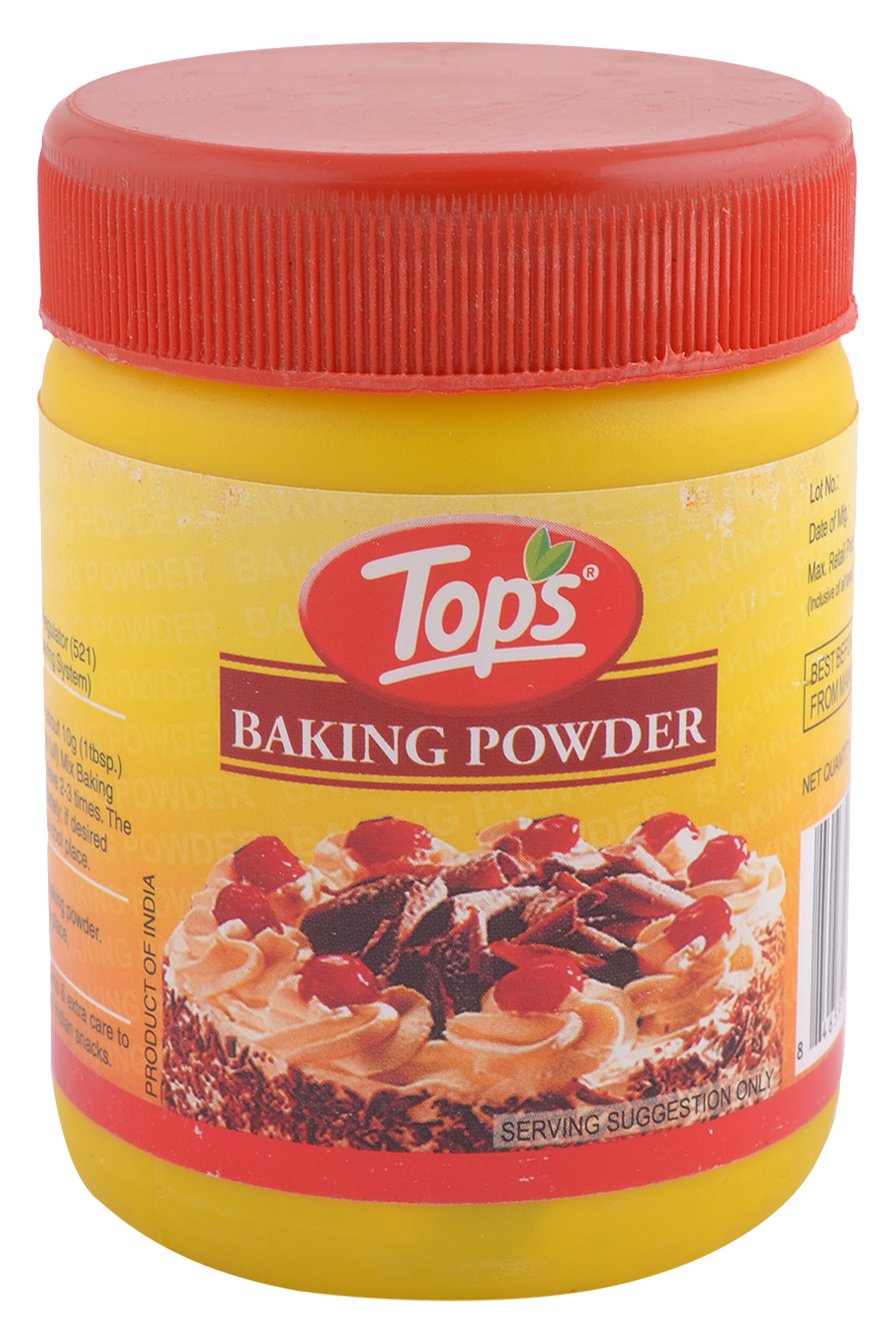 Tops Baking Powder, 100g Plastic Jar