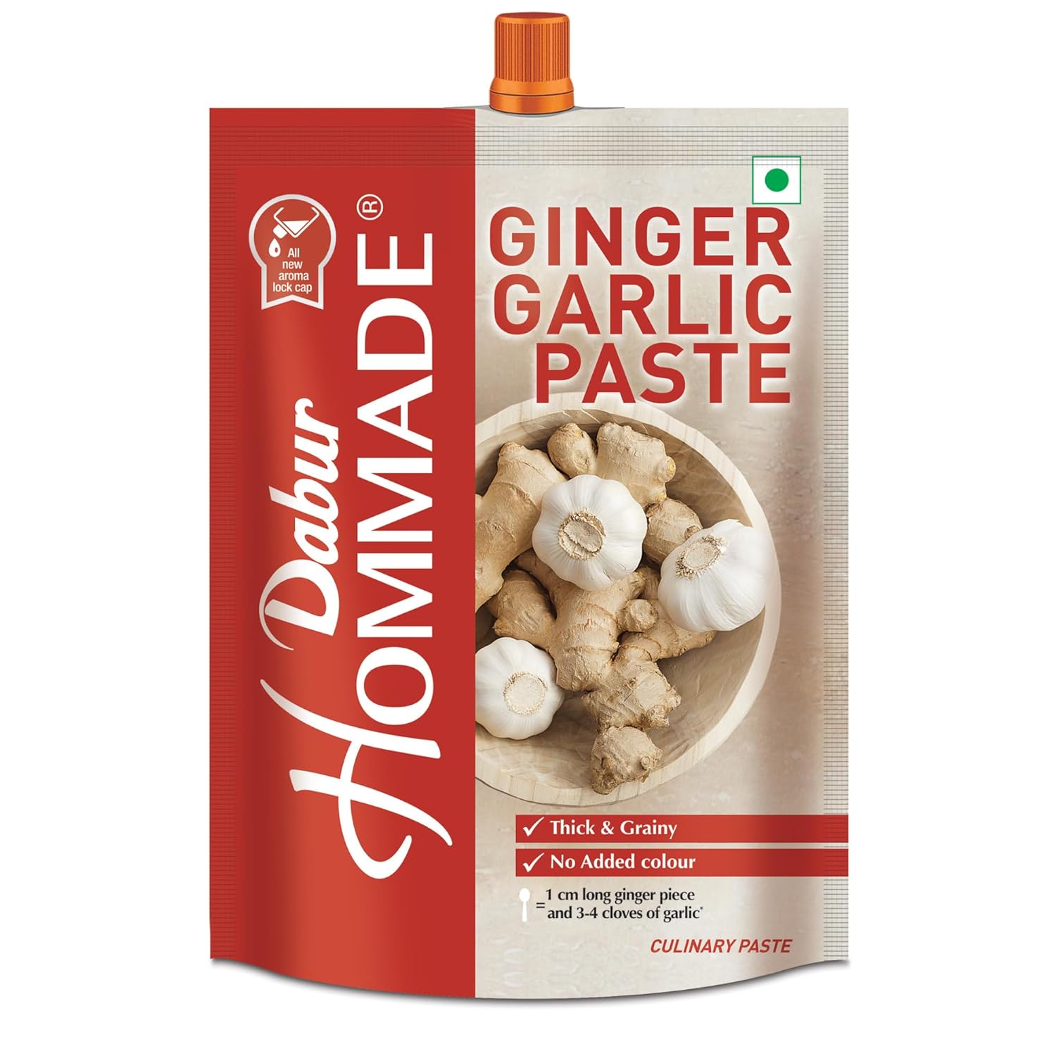 Dabur Hommade Ginger Garlic Paste, 200g