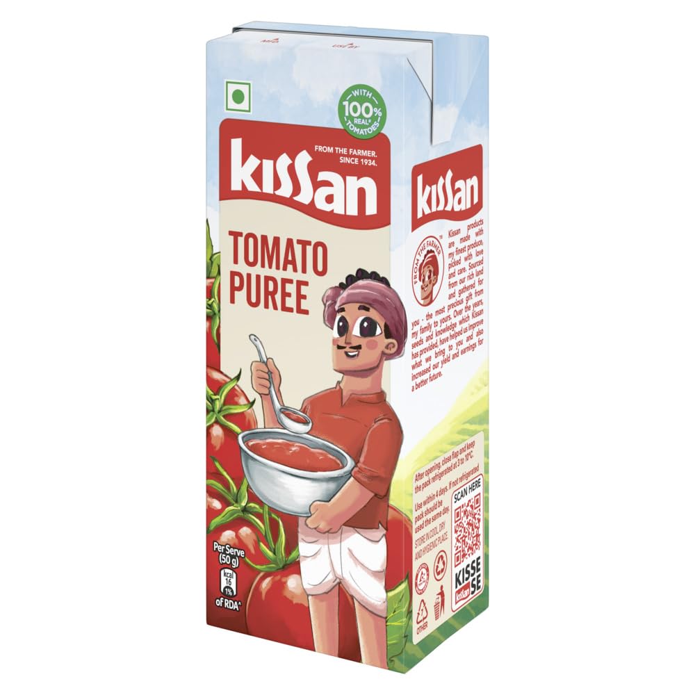 Kissan Tomato Puree,200 gram - Image 3