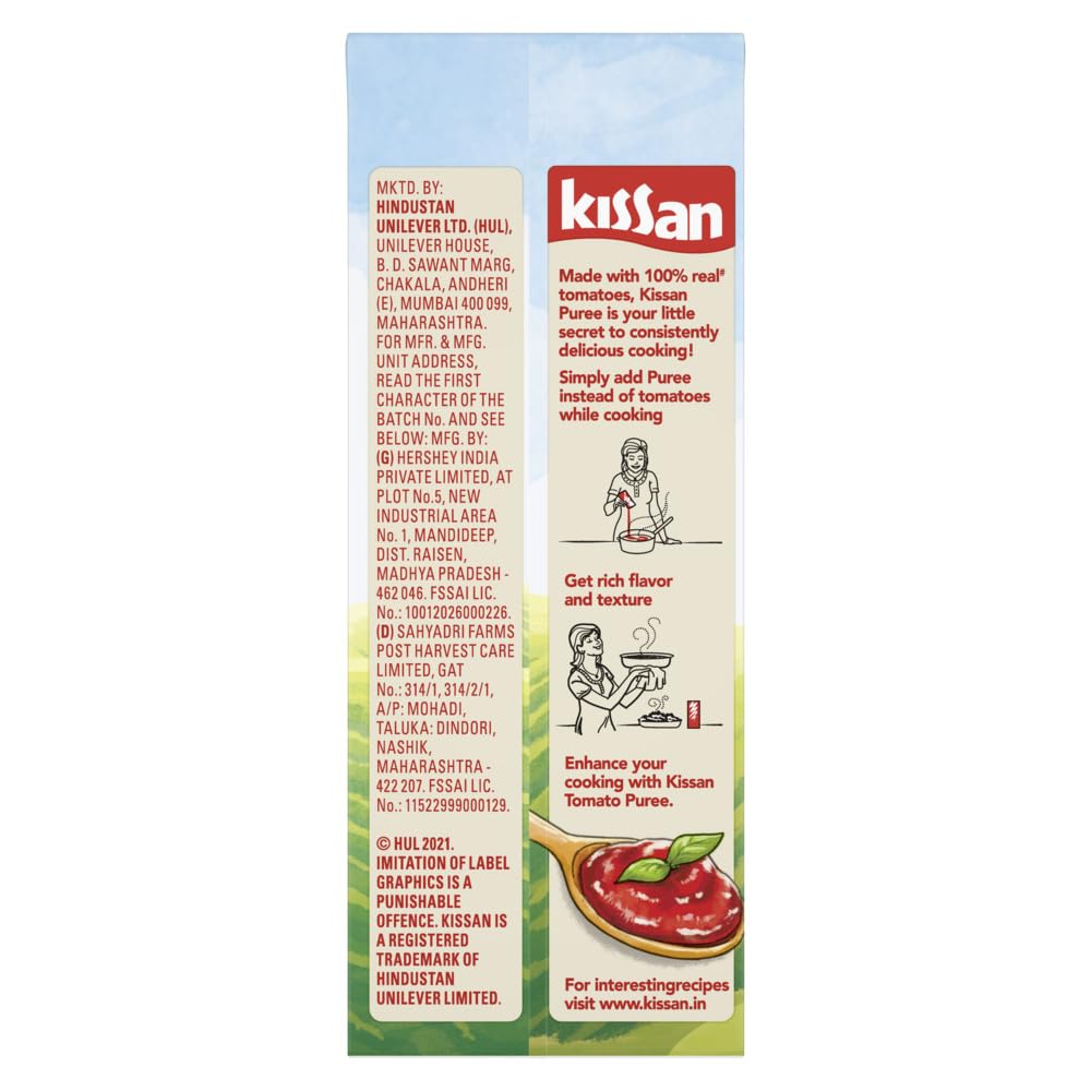 Kissan Tomato Puree,200 gram - Image 2
