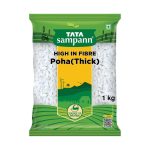 Tata Sampann, High in Fibre Poha(Thick), 1kg