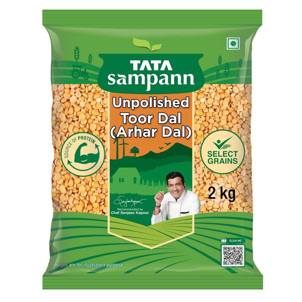 Tata Sampann unpolished Toor Dal 2 Kg