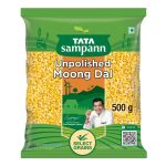 Tata Sampann Unpolished Moong Dal (Split), 500g