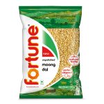 FORTUNE Moong Dal, 500 Gm, Unpolished And Sortex Cleaned