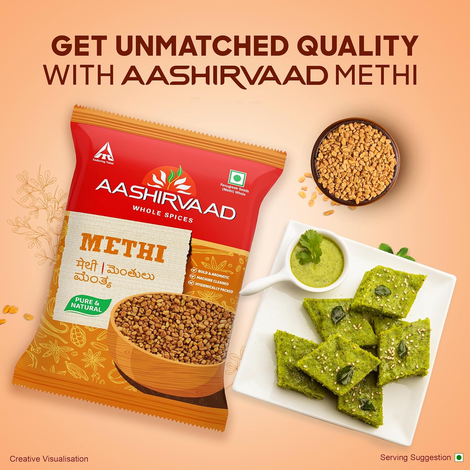 Aashirvaad Methi 100g - Image 3