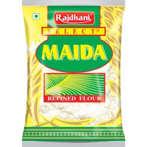 Rajdhani Maida Atta for Eating and Cooking White Flour (500 Gm)