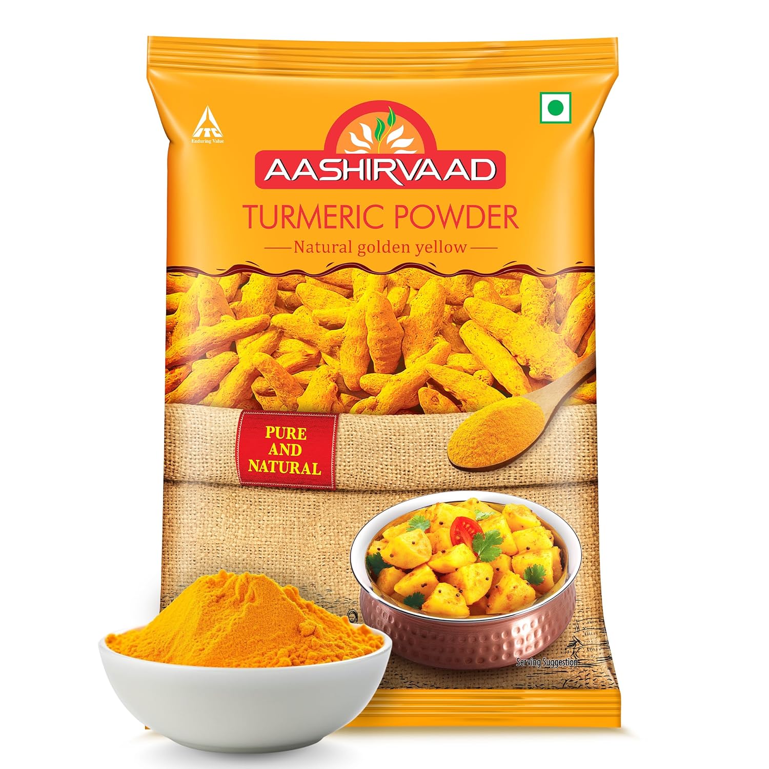 Aashirvaad Turmeric Powder <br>Get 1 Pack Every Month for 6 Months @ 50% OFF - Image 2