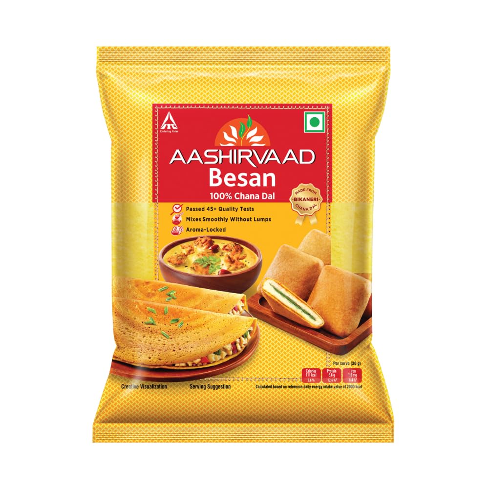 Aashirvaad, Chana Dal Besan <br>Get 1 Pack Every Month for 6 Months @ 50% OFF - Image 3