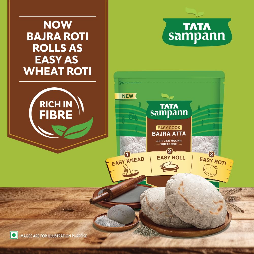 Tata Sampann Bajra Atta, 500 g - Image 3