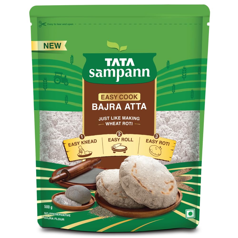 Tata Sampann Bajra Atta, 500 g