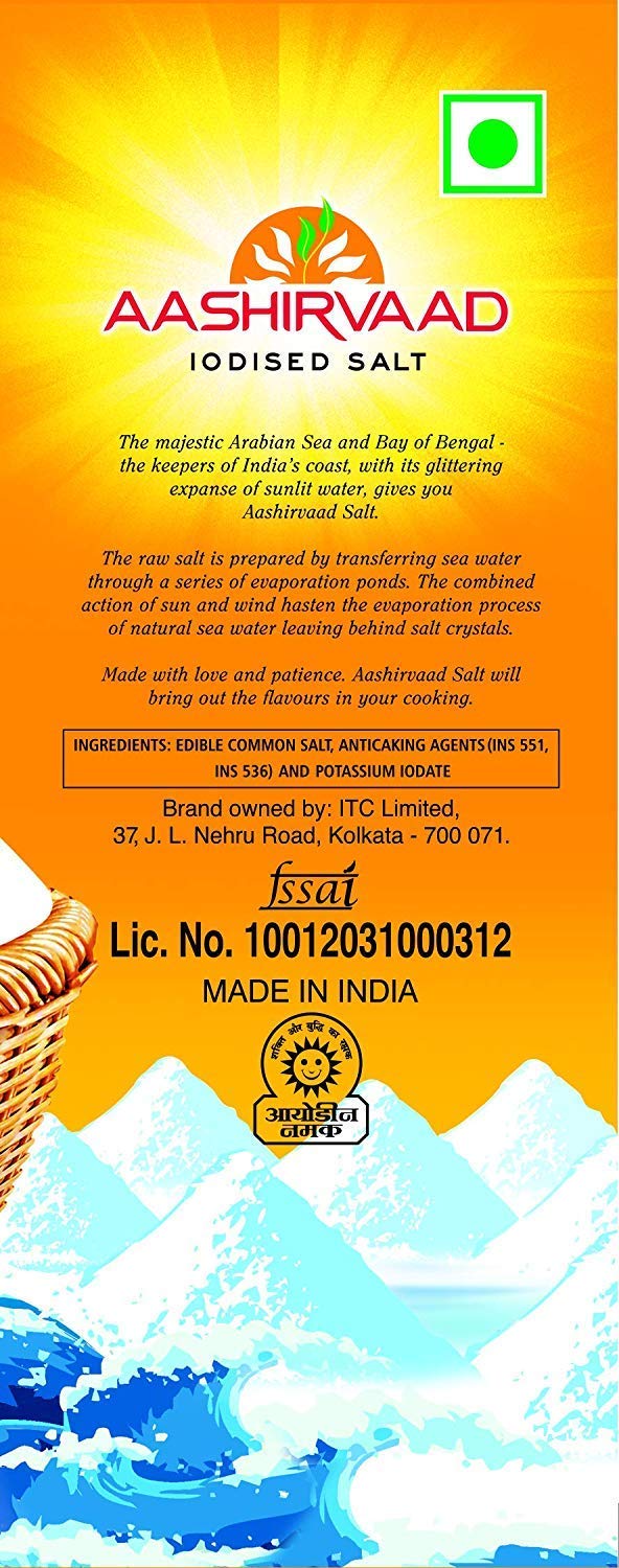 Aashirvaad Iodised Salt <br>Get 1 Pack Every Month for 6 Months @ 50% OFF - Image 3