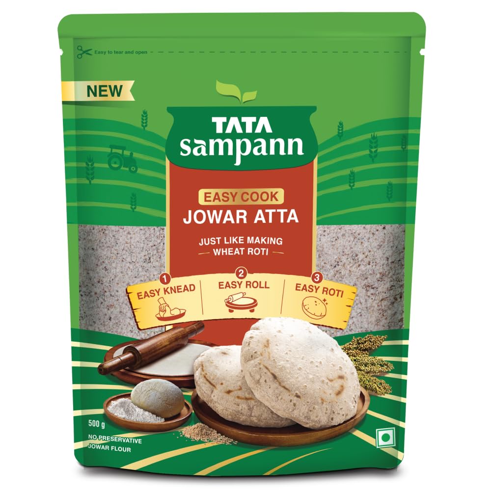 Tata Sampann Jowar Atta, 500 g