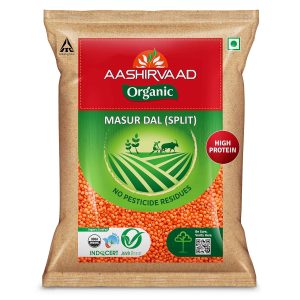 AASHIRVAAD Red Masoor Dal (Split)  (500 g)