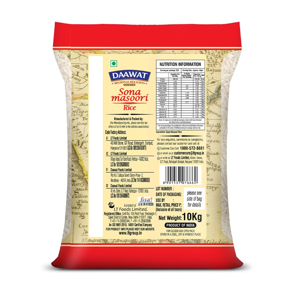 Daawat Sona masuri <br>Get 1 Pack Every Month for 6 Months @ 50% OFF - Image 2