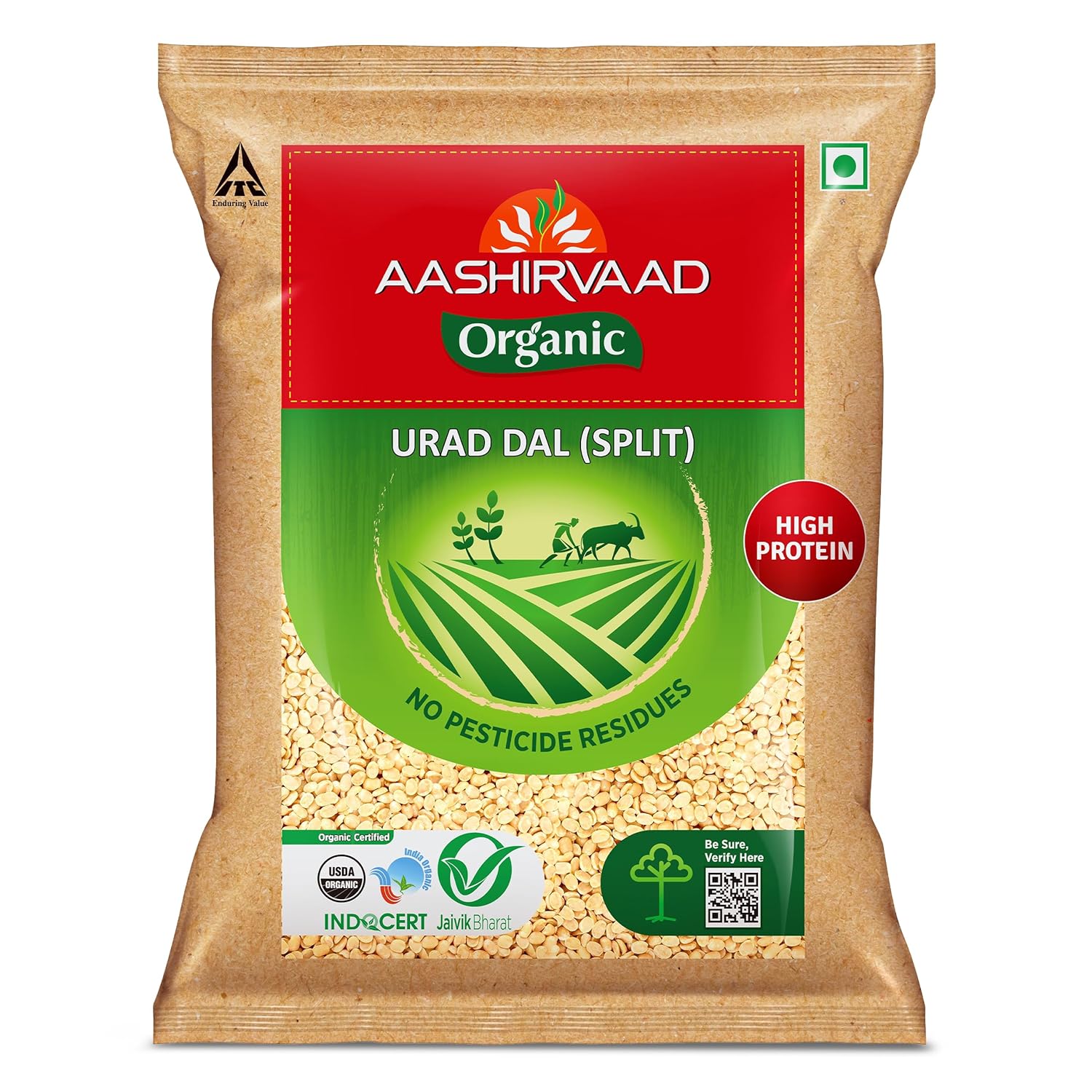Aashirvaad Nature's Urad Dal Split 1 kg