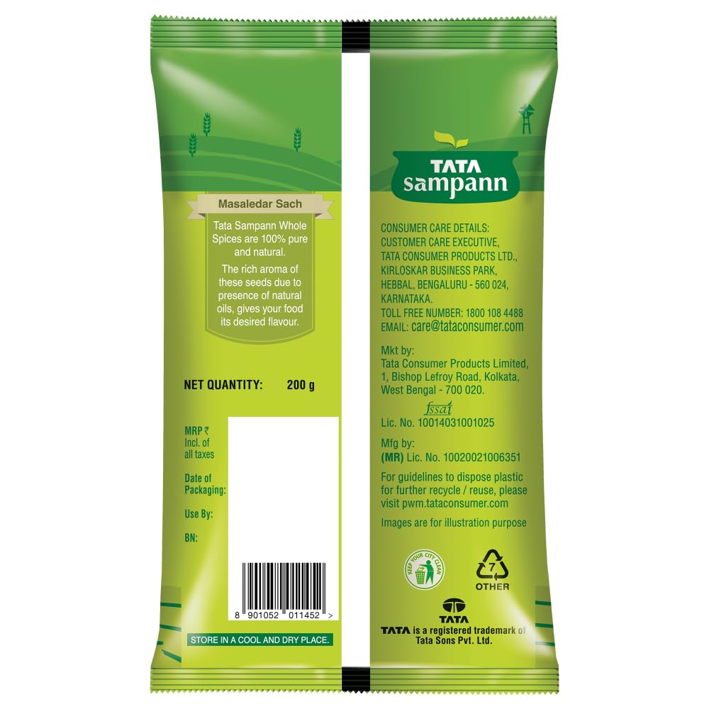 Tata Sampann Mustard Whole, 200 g - Image 3