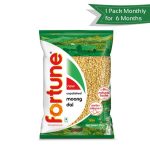 FORTUNE Moong Dal <br>Get 1 Pack Every Month for 6 Months @ 50% OFF