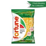 Fortune Chana dal <br>Get 1 Pack Every Month for 6 Months @ 50% OFF