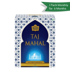 Taj Mahal Tea <br>Get 1 Pack Every Month for 6 Months @ 50% OFF