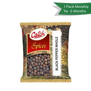 Catch black-pepper whole <br>Get 1 Pack Every Month for 6 Months @ 50% OFF
