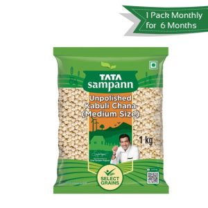 Tata Sampann Unpolished Kabuli Chana <br>Get 1 Pack Every Month for 6 Months @ 50% OFF