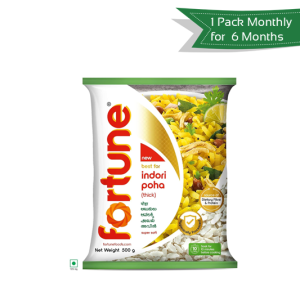 Fortune Poha (Get 1 Pack Every Month for 6 Months @ 50% OFF)