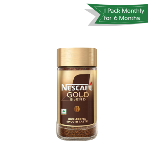 NESCAFE Gold  Coffee Powder (Get 1 Pack Every Month for 6 Months @ 50% OFF)